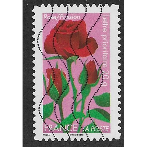 FRA 2012 (60c)(S/A) 'FLOWERS - ROSES ' FINE USED (EBID56-727)