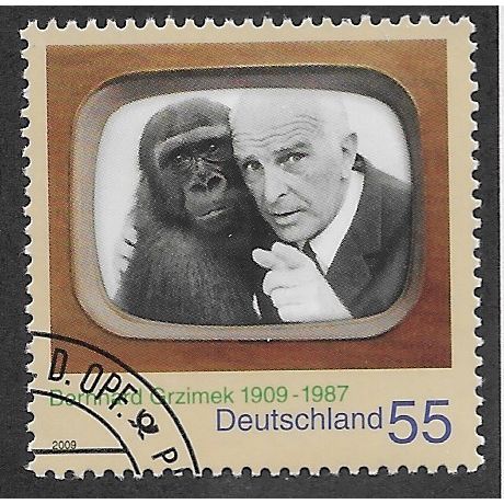 GER 2009 55c 'BERNHARD GRZIMEK' FINE USED (EBID 57-090)