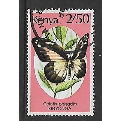 KENYA 1988 BUTTERFLIES 2s50 COLOTIS PHISADIA SG 442 FINE USED