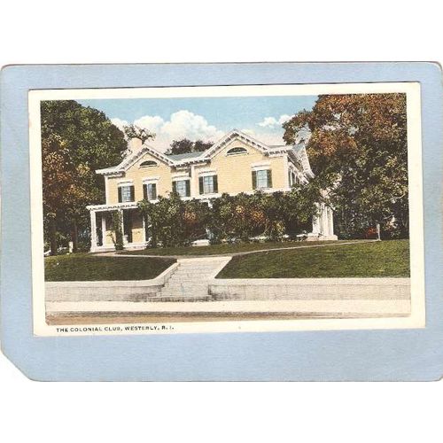 Rhode Island Westerly The Colonial Club~974