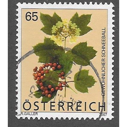 AUT 2007 65c 'FLORA DEFINITIVES ' FINE USED (EBID73-297)