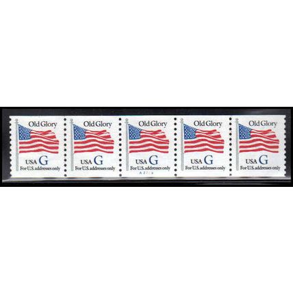 Used 2890 32c G Old Glory Very Fine PNC A2223/5 PA3320