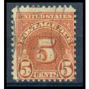 Used J83 5c Postage Due Average WA1383