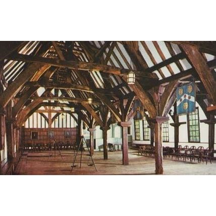 The Great Hall Of The Merchants Of York Mint 1970s Postcard