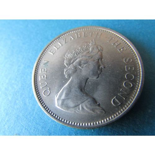 1968 QUEEN ELIZABETH II BAILIWICK OF JERSEY TEN NEW PENCE FREE POST COIN 5. AT
