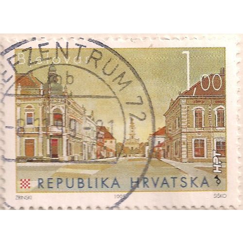 CROATIA, Bjelovar, brown 1995, 1.00