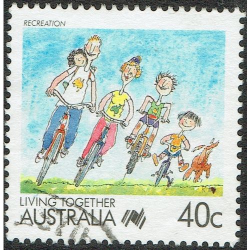 Australia 1988 Living Together 40c Multicoloured SG1122 FU