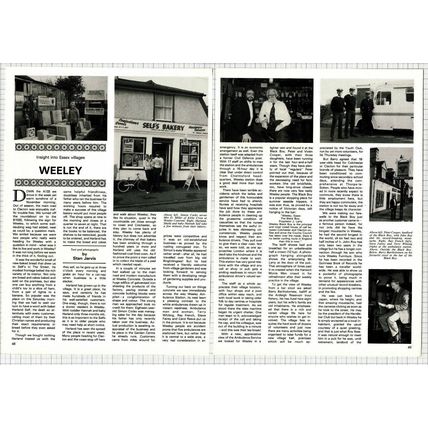 Weeley Essex Harland Self Black Boy Simon Cocks - 1983 Article / Print