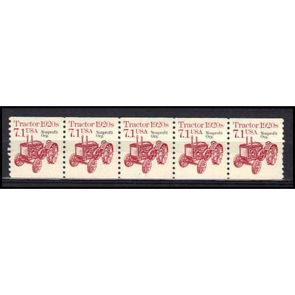 2127a 7.1c Tractor Very Fine MNH Dry Gum PNC 1/5 X0830