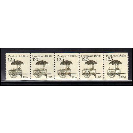 2133 12.5c Pushcart Very Fine MNH Dry Gum PNC 1/5 X2211