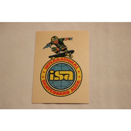 Bob Madrigal ISA 1977 Donruss Skateboard STICKER