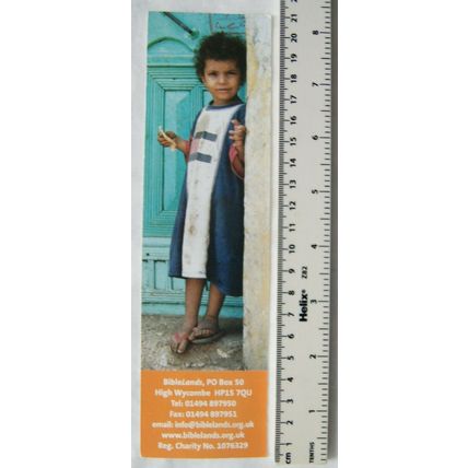 2004 bookmark - BibleLands, High Wycombe - 150 years
