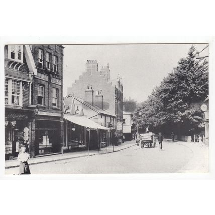 London Road East Grinstead Reproduction Postcard West Sussex