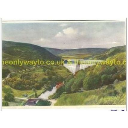 ELAN VALLEY, CAREG DDU, C83, WALES, Postcard