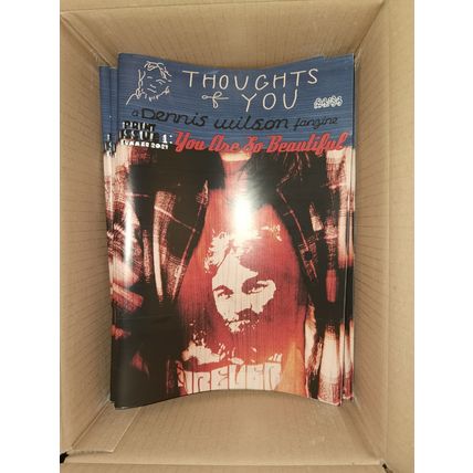Thoughts Of You fanzine #1 Dennis Wilson/The Beach Boys art tributes zine fests