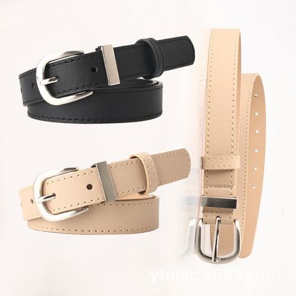 Women's Fashion Versatile Belt Waist Belt for Girls Simple Student Belt