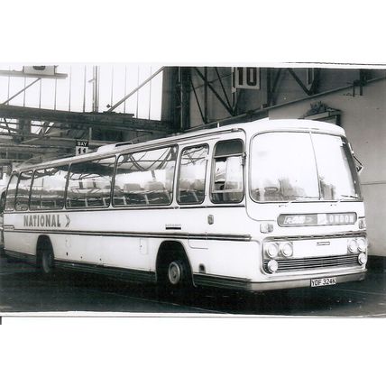 Black & White Photograph of Black & White Motorways Ltd. - YDF 324K
