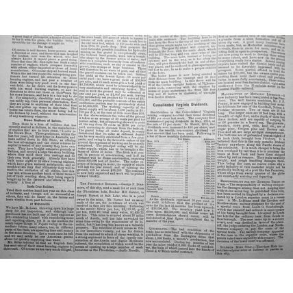 Mining and Scientific Press Feb 19, 1876. Yellowstone Falls; Pedestrian Training