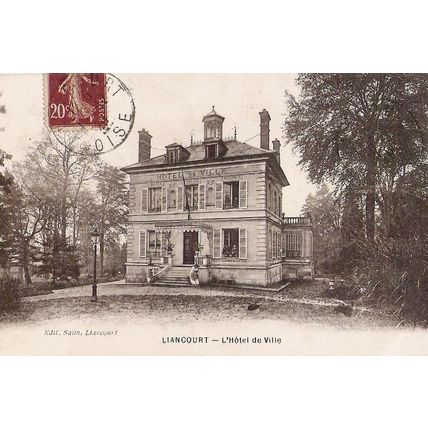 60 - Liancourt - l'hotel de ville