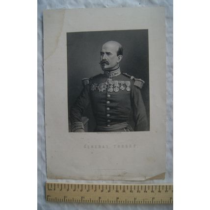 Vintage engraving - General Trochu