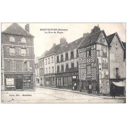 80 - Montdidier - la rue de Roye