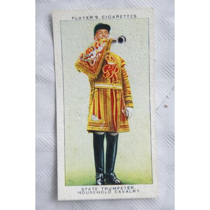 1937 Players Coronation Ceremonial Dress No. 48 State Trumpeter Household Cava