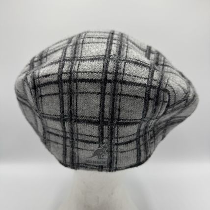 Kangol Wool Check Cap 80% Wool 20% Chlorofibre X/Large NWT Unisex