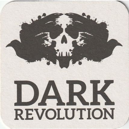 BEER MAT - DARK REVOLUTION BREWERY (SALISBURY) - (Cat No 001) - (2017)