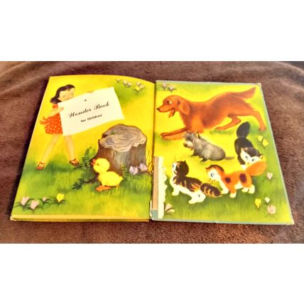 Wonder Book The Hide And Seek Duck By Irma Wilde 1952 Very Good Shape