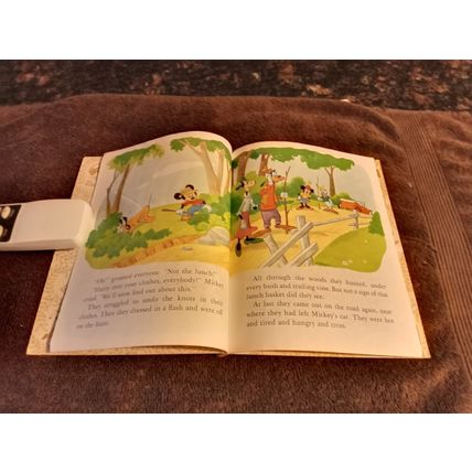 Little Golden Book Walt Disney's Mickey Mouses Picnic By Jane Werner 1996 100-69