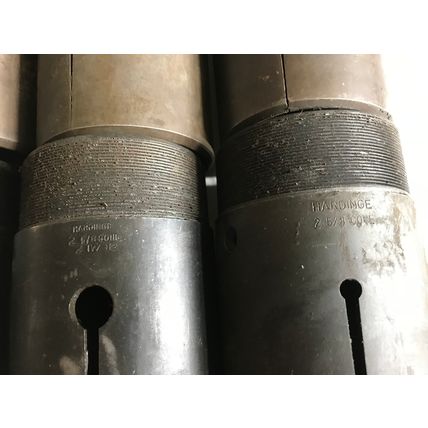 LOT 8 HARDINGE 2 5/8,2 19/32,2 15/32,2 1/2 CORN GRIDLEY ROUND COLLET ACME,AJ