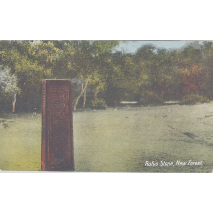 Rufus Stone New Forest Hampshire Postcard (QHAM303)