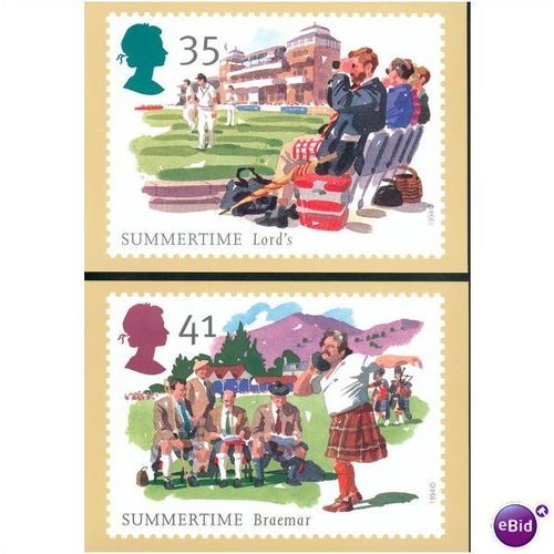 GB PHQ's mint set 1994 - The Four Seasons - Summertime