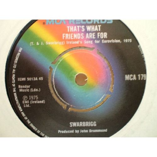 SWARBRIGG - THAT'S WHAT FRIENDS ARE FOR –LOVE IS- 1975- MCA-NM- RARE