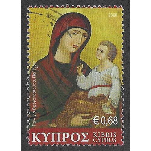 CYP 2008 68c 'CHRISTMAS' FINE USED (EBID59-209)