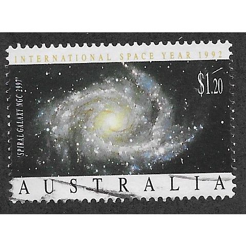 AUS 1992 $1.20 'SPACE YEAR' FINE USED (EBID60-605)