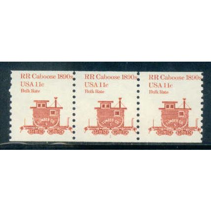 1905 11c Railroad Caboose Fine MNH Dry Gum PNC 1/3 W0175