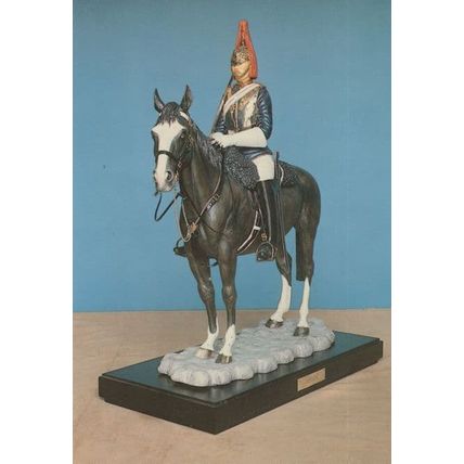 London Bomb Attack Sefton Survivor Military Statue Postcard