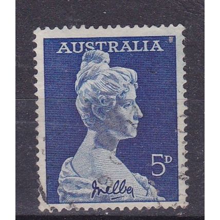 AUSTRALIA 1961 BIRTH CENTENARY DAME NELLIE MELBA 5d USED SG340