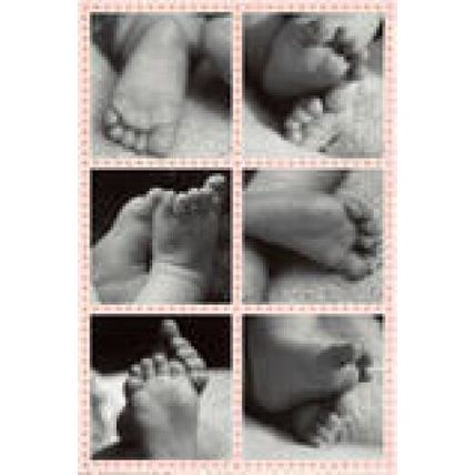 New 3D Baby Casting Kit Christening Maternity Present Gift Solid Oak Display Box