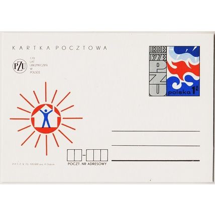 Poland. Prepaid Card. 1973 1zt PZU. UnUsed