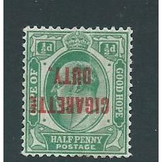 south africa cogh cape of good hope revenue bft3a cigarette duty inverted crease
