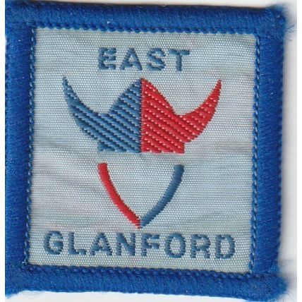 Scout Badge UK- East Glanford - White Back (BY109)