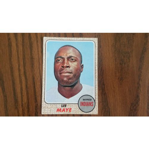 1968 Topps Card # 094 Lee Maye Very Good-Excellent (4) Cleveland Indians