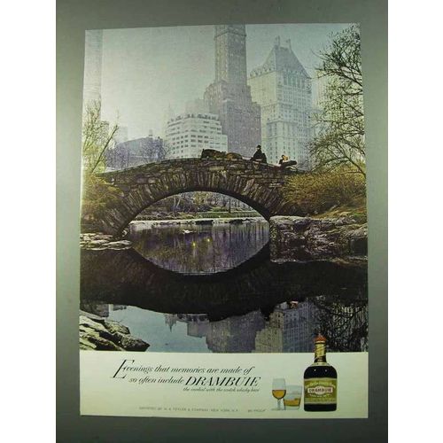 1969 Drambuie Cordial Ad - Memories Are Made Of