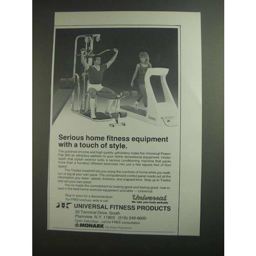 1984 Universal PowerPak 300 and Tredex Treadmill Ad