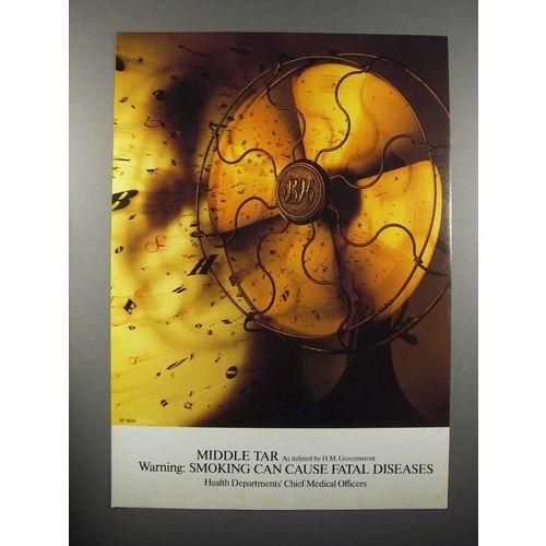 1987 Benson & Hedges Special Filter Cigarette Ad - Fan