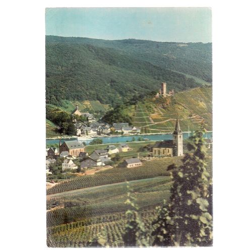 BEILSTEIN, GERMANY used vintage postcard 1977 postmark /