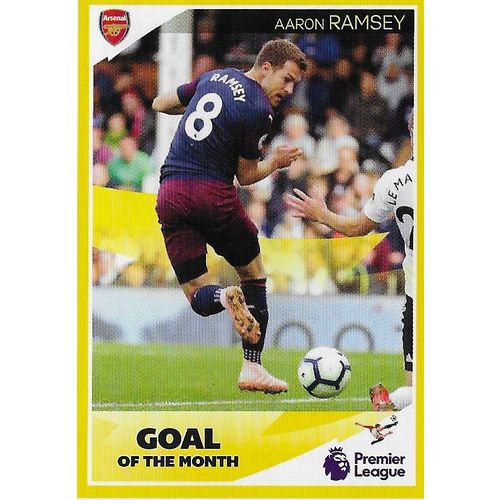 Premier League Panini Tabloid 2019 Stickers: No. 36 - Ramsey (Aaron)