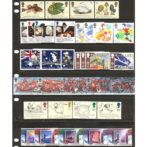 1988 All Commemoratives SG1380-1418 + Mini Sheet Very Fine Used Year Set.